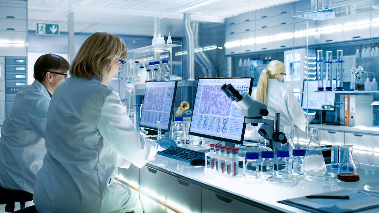 Construction de laboratoire de recherche