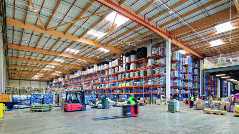 MONTEA | Athies (62) | Charpente bois, plateforme logistique